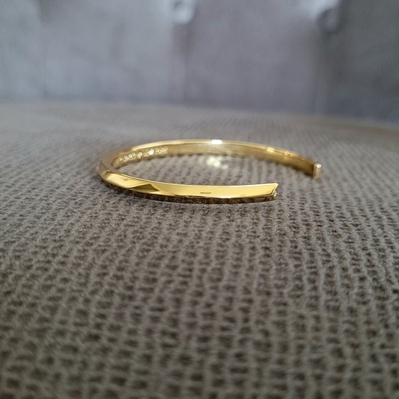 Kate Spade♠️ "Raise the Bar" Gold💛 Open Cuff Bracelet - NWT - Picture 7 of 12